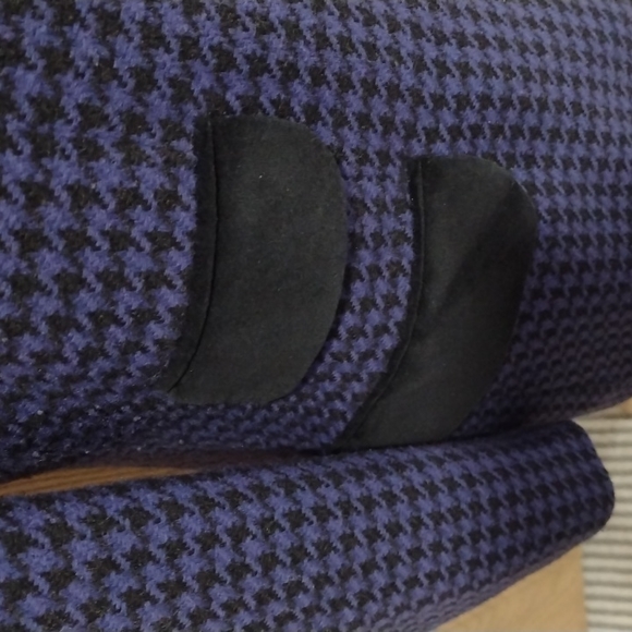 Vintage Long Houndsthooth Blazer - Picture 5 of 8